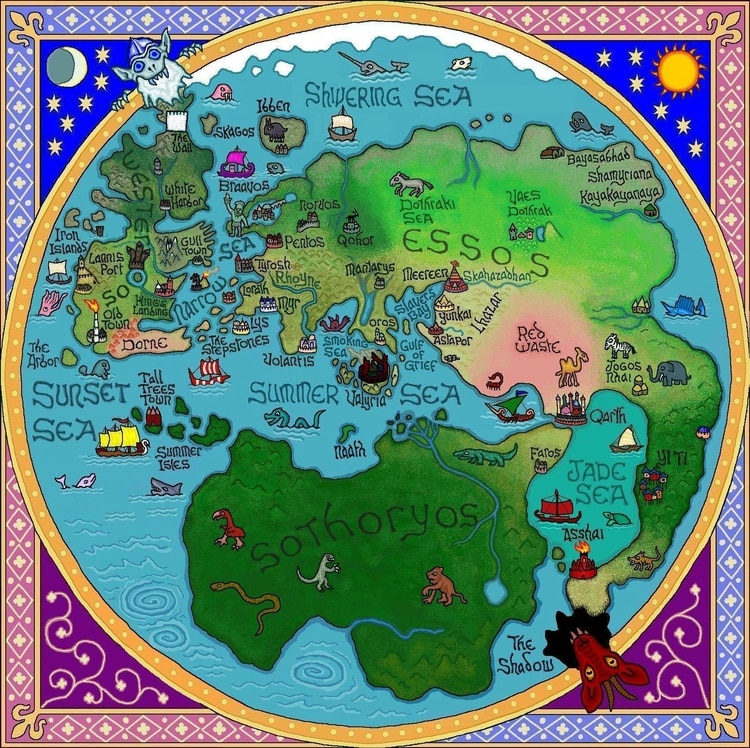 Mapa y ambientación. JE-Fullerton-A-Song-of-Ice-and-Fire-entire-world