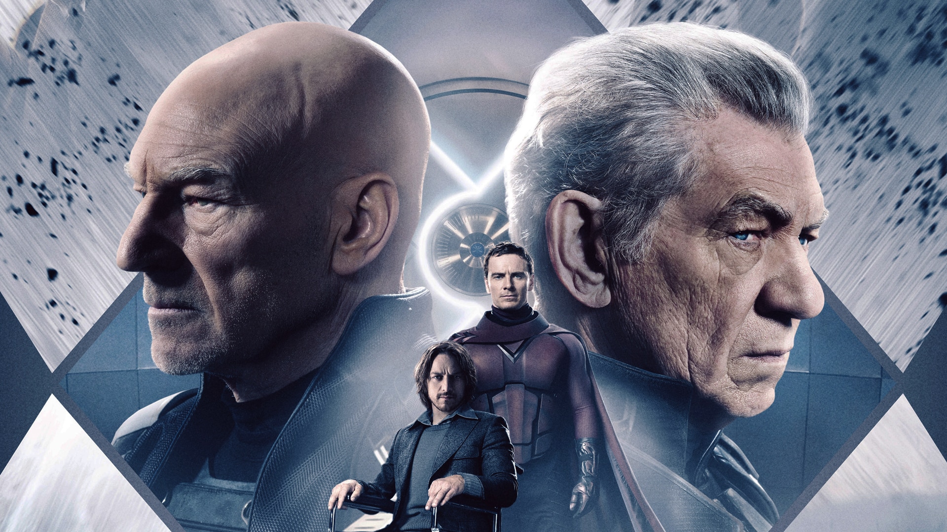 Image result for professor x and magneto